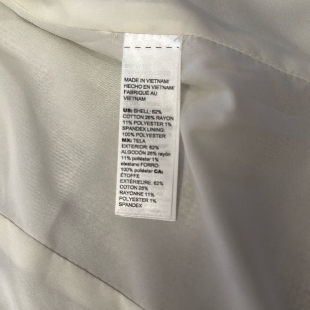 White House Black Market Snap Front Textured Jacket - Picture 16 of 16